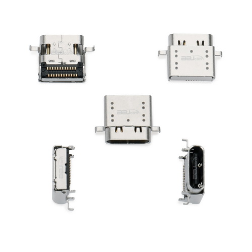 TYPE-C 24P 母座 板上雙殼 L=9.17 雙排SMT  CH=1.57 錫腳0.9==UC.01.52-1W-0003_調(diào)整大小